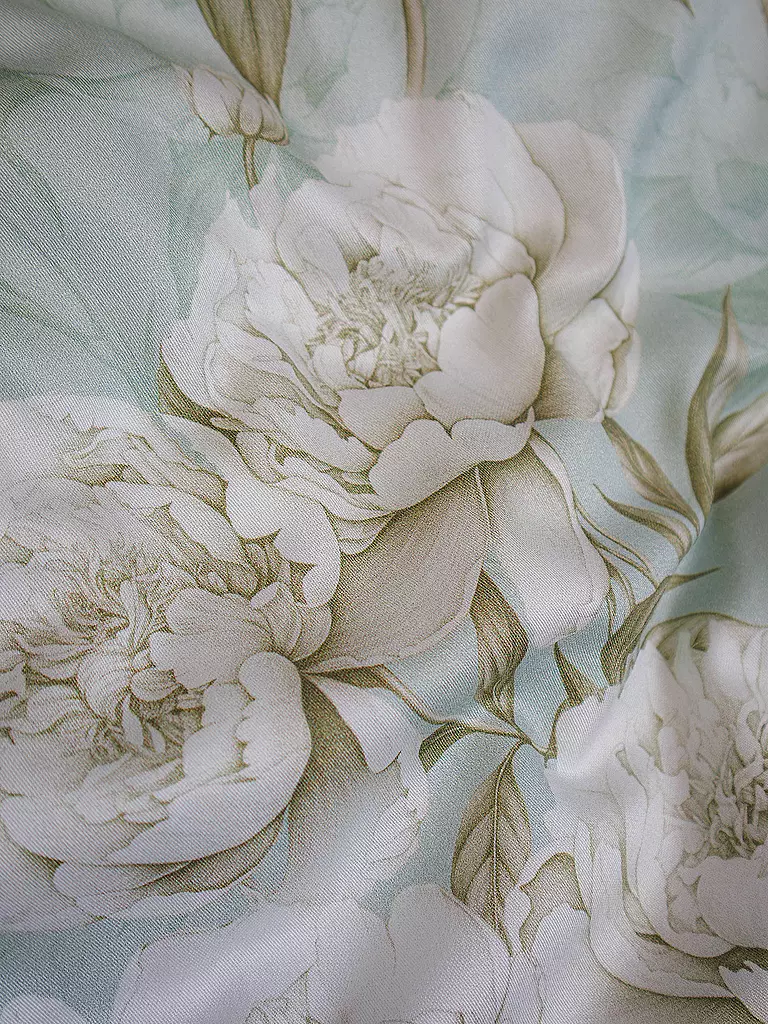 FLEURESSE | Linge de lit en satin BED ART 70x90cm/140x220cm Honeydew | Vert clair