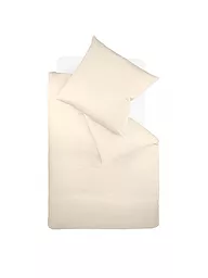 FLEURESSE | Linge de lit en satin "Royal" 70x90cm/140x220cm | Crème