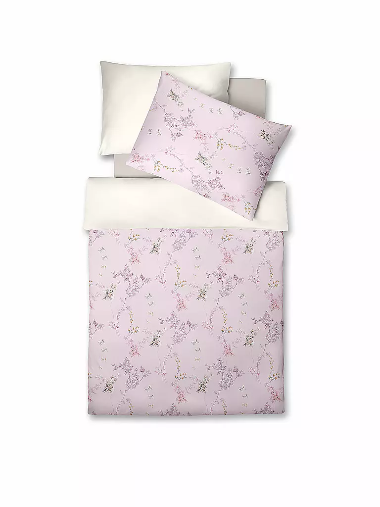 FLEURESSE | Linge de lit Tencel LUXURY 70x90cm / 140x200cm Rose poudré | rosa