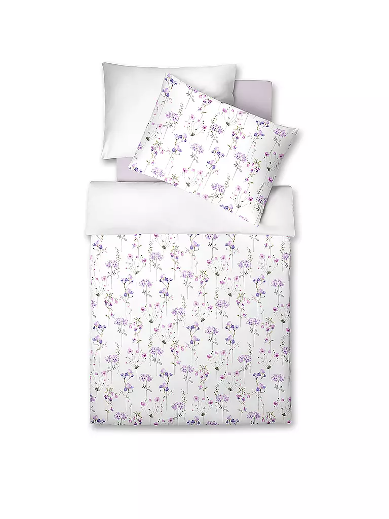 FLEURESSE | Linge de lit Tencel LUXURY 70x90cm/140x200cm Lilas | lila