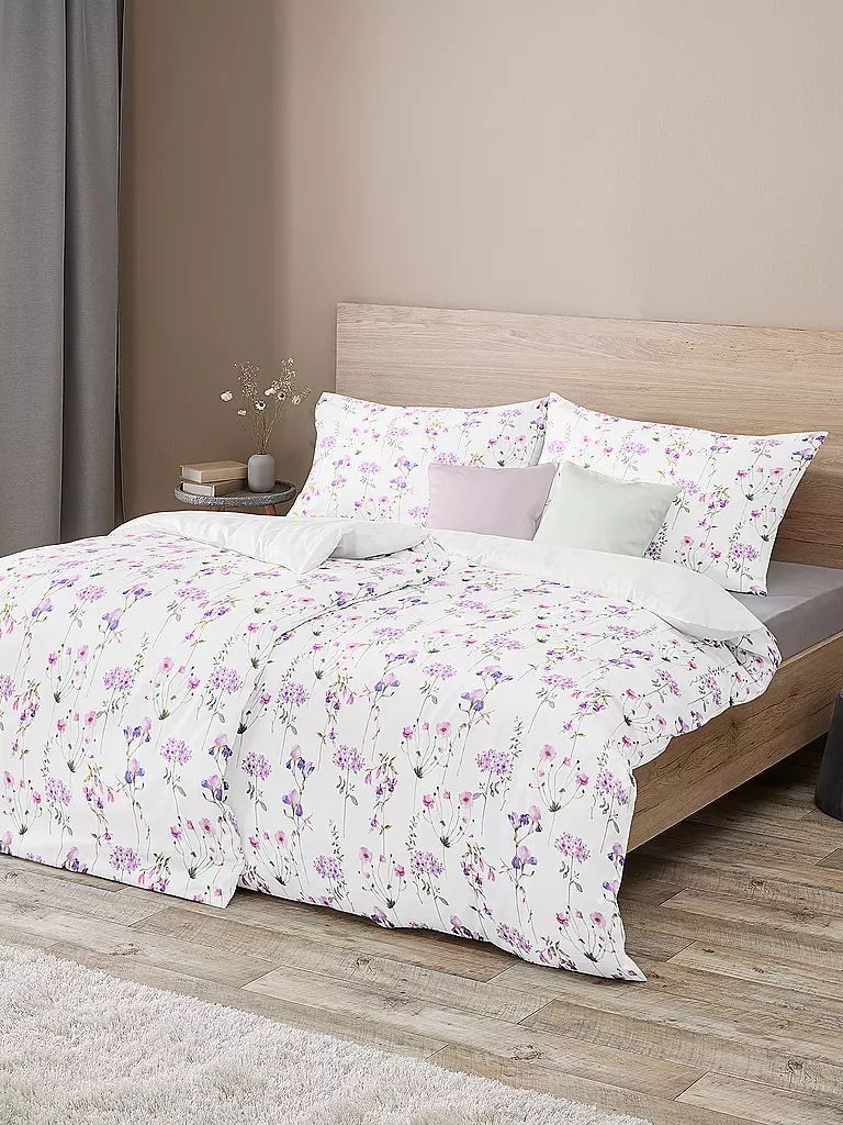 FLEURESSE | Linge de lit Tencel LUXURY 70x90cm/140x200cm Lilas | lila