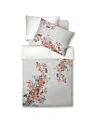 FLEURESSE | Parure de lit en satin 70x90cm/140x200cm BED ART Stone | Gris clair