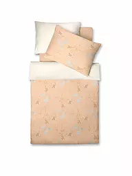 FLEURESSE | Satin Bettwäsche BED ART 70x90cm/140x200cm Honeydew | Orange