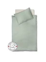 FLEURESSE | Linge de lit en satin "Royal" 70x90cm/140x220cm | Olive