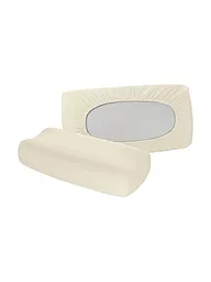 FLEURESSE | Taie d'oreiller en jersey "Vital Comfort" 40x60cm (Crème) | Beige