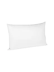 FLEURESSE | Housse de coussin en jersey interlock 40x60cm Crème | Blanc