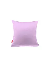 FLEURESSE | Housse de coussin en satin Royal Uni 2x 40x40cm Sable | Lilas
