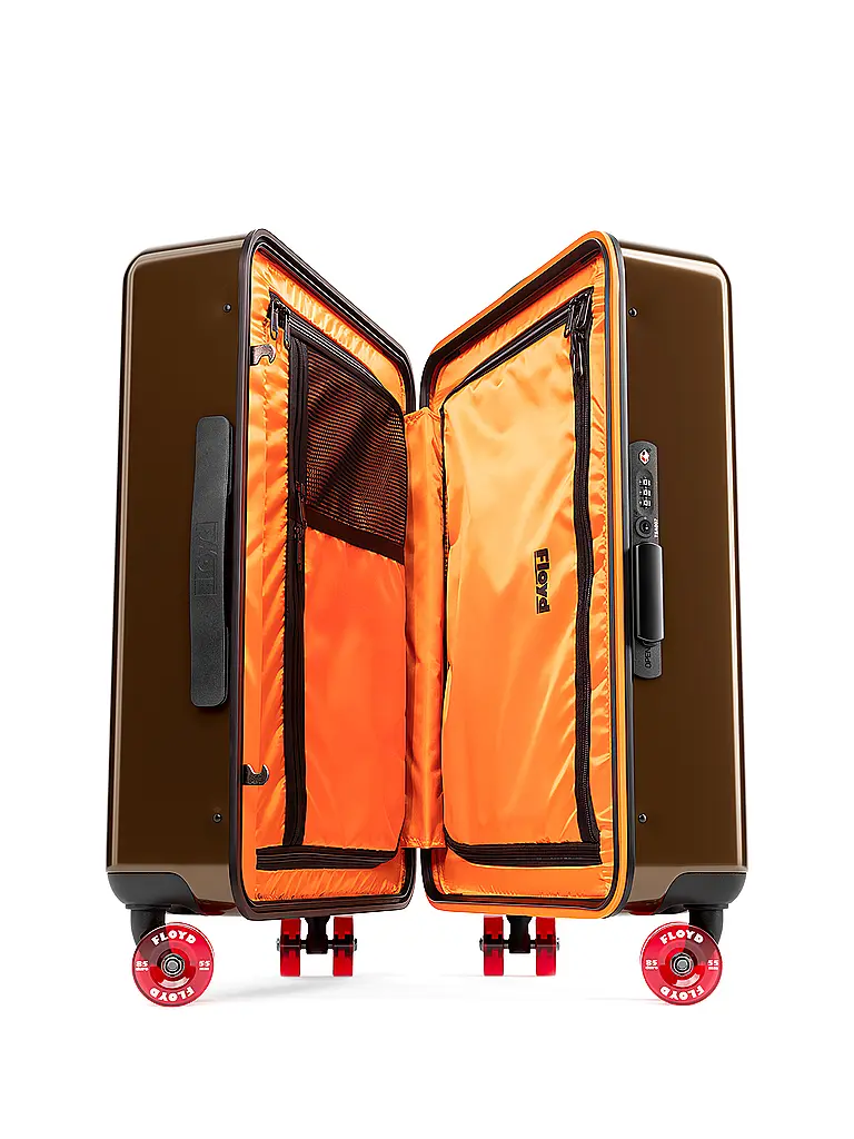 FLOYD | Trolley CABINE 55cm Marron Bronco | 