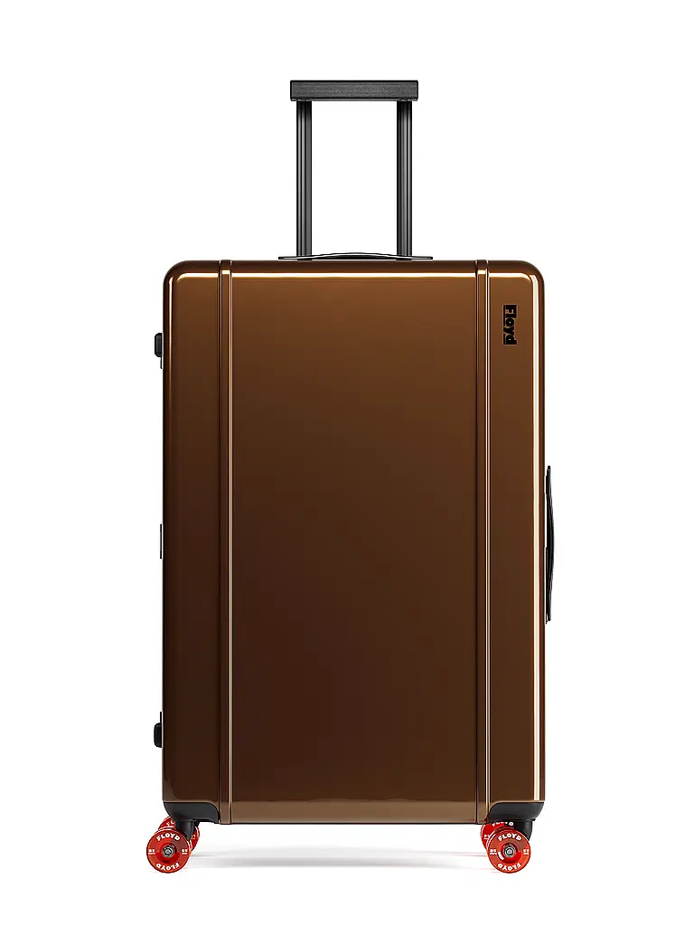 FLOYD | Trolley FLOYD TRUNK 78cm Bronco Brown | braun