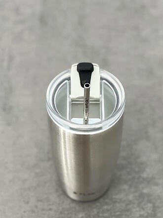 FLSK | Paille avec brosse de nettoyage, lot de 2, acier inoxydable