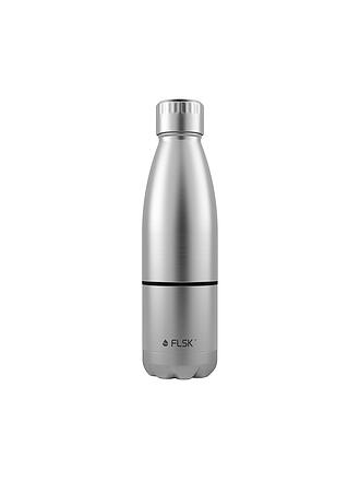 FLSK | Bouteille isotherme - Gourde avec gobelet 0,7l Stainless