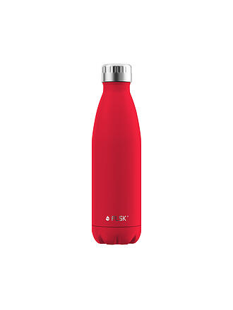 FLSK | Bouteille isotherme - Bouteille thermos 0,5l en acier inoxydable rouge