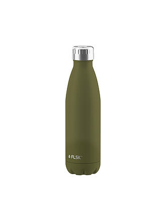 FLSK | Bouteille isotherme - Bouteille thermos 0,5l en acier inoxydable Olive