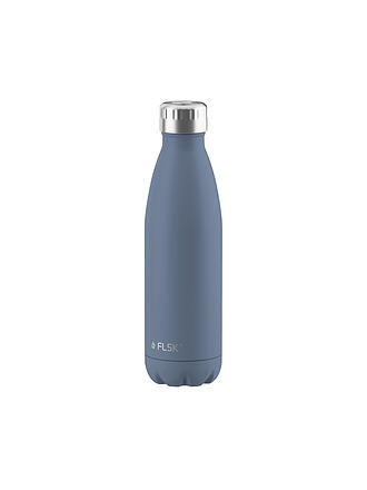 FLSK | Bouteille isotherme - Bouteille thermos 0,5l Acier inoxydable Denim