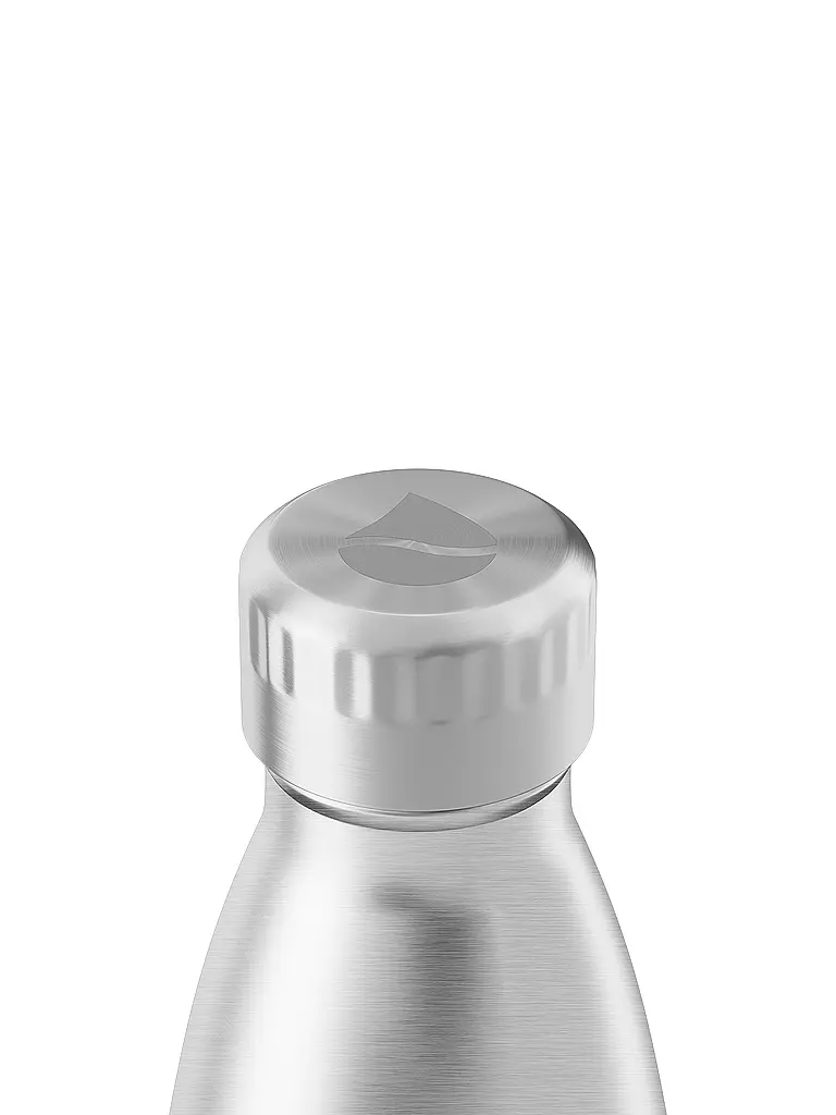 FLSK | Bouteille isotherme - Bouteille thermos 0,5 l en acier inoxydable | Argent