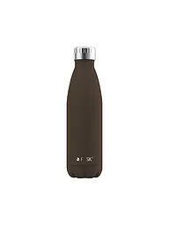FLSK | Bouteille isotherme - Gourde isotherme 0,5l Acier inoxydable Blanc | Marron