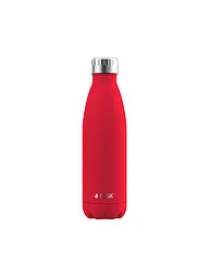 FLSK | Bouteille isotherme - Gourde isotherme 0,5l Acier inoxydable Blanc | Rouge