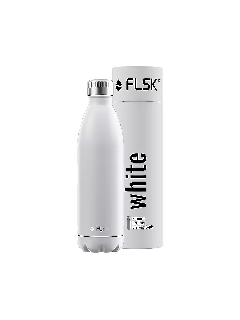 FLSK | Bouteille isotherme - Bouteille thermos 0,75l Blanc | Blanc