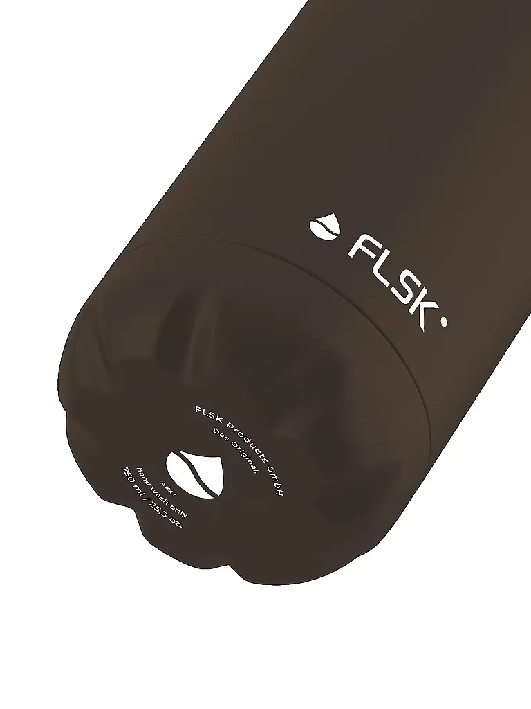 FLSK | Bouteille isotherme - Bouteille thermos 0,75l Chocolat | braun