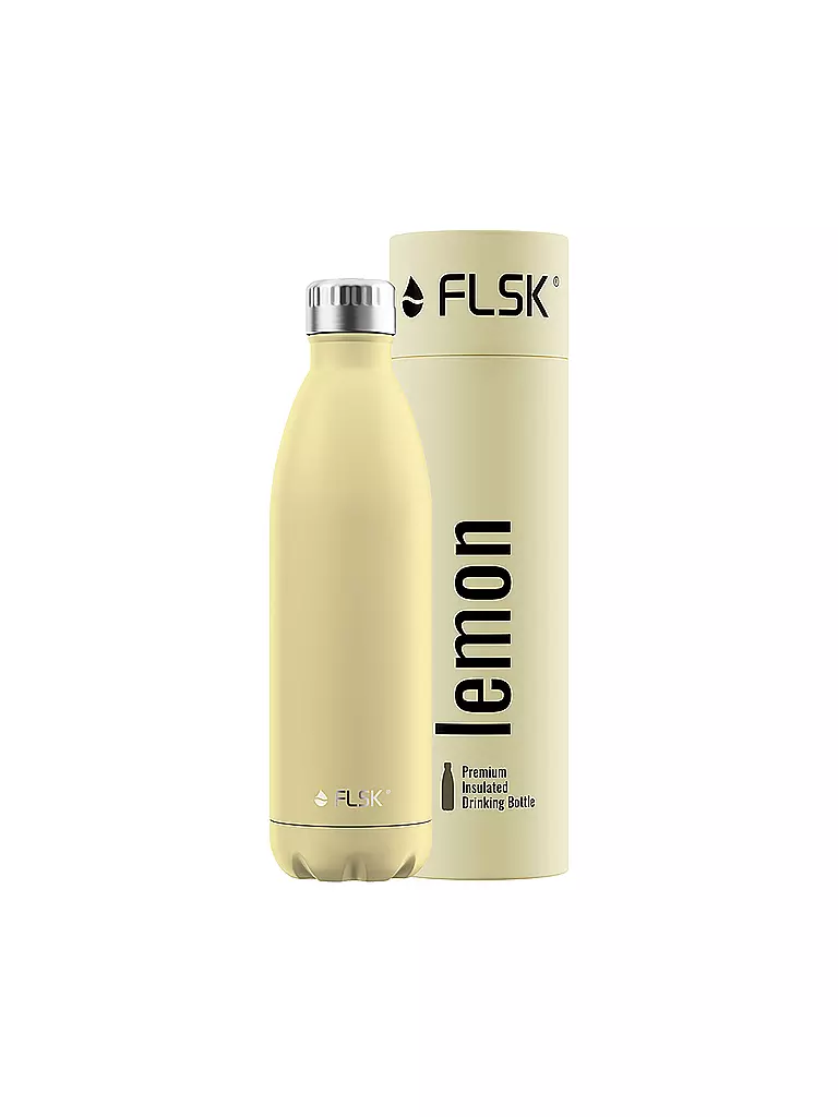 FLSK | Bouteille isotherme - Bouteille thermos 0,75l Lemon | 
