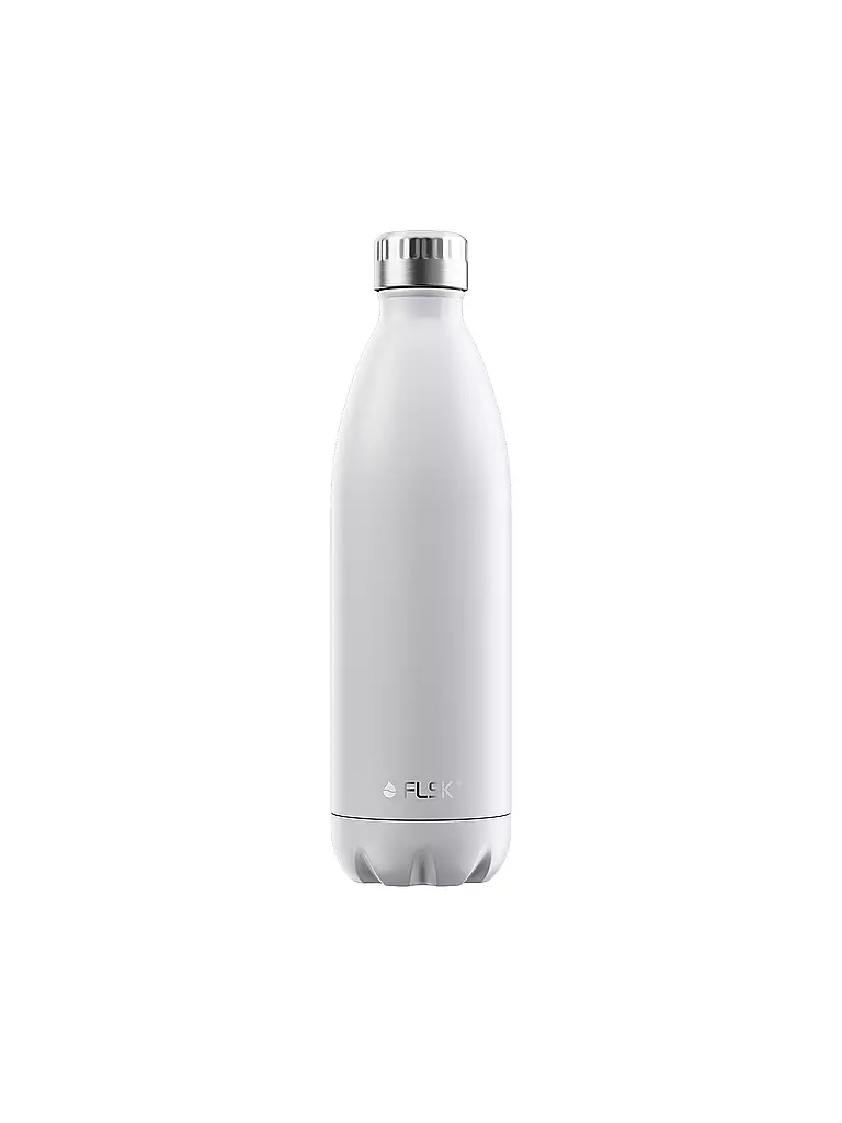 FLSK | Bouteille isotherme - Bouteille thermos 1l Blanc | Blanc