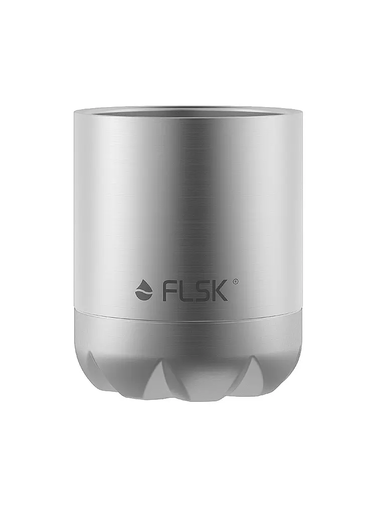 FLSK | Bouteille isotherme - Gourde avec gobelet 0,7l Stainless | 