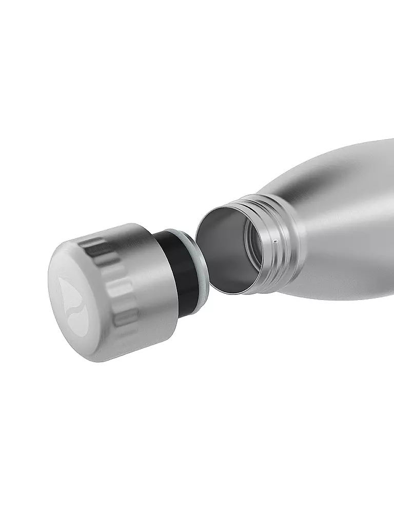FLSK | Bouteille isotherme - Gourde avec gobelet 0,7l Stainless | 