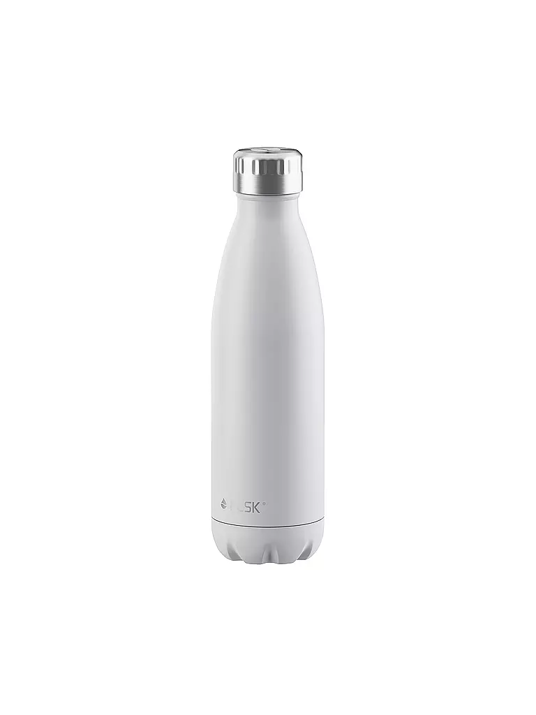 FLSK | Bouteille isotherme - Gourde isotherme 0,5l Acier inoxydable Blanc | weiss
