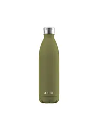 FLSK | Bouteille isotherme - Gourde thermos 0,75l Noir | Olive