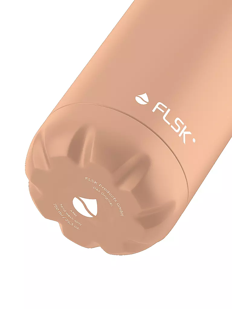 FLSK | Bouteille isotherme - Gourde thermos 0,75 l Pêche | 