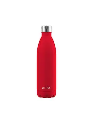 FLSK | Bouteille isotherme - Gourde thermos 0,75l Noir | Rouge