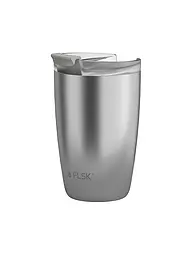 FLSK | Gobelet isotherme - Gobelet thermos CUP Coffee to go 0,35l Stainless | Argent