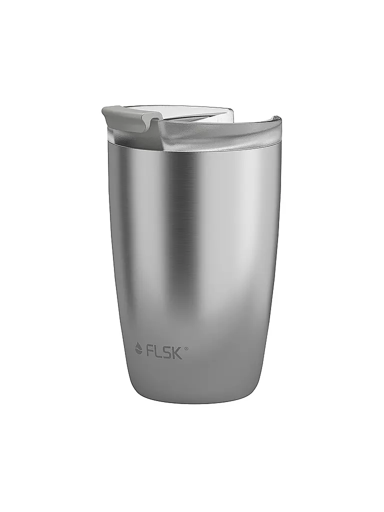 FLSK | Gobelet isotherme - Gobelet thermos CUP Coffee to go 0,35l Stainless | silber