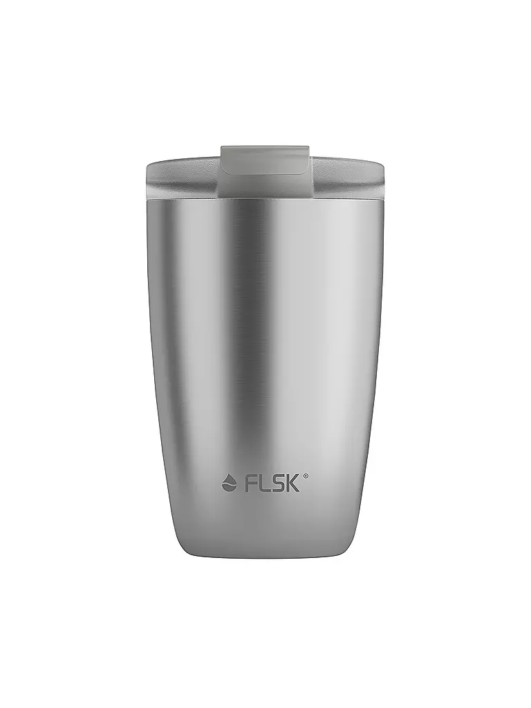 FLSK | Gobelet isotherme - Gobelet thermos CUP Coffee to go 0,35l Stainless | silber