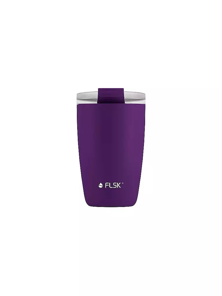 FLSK | Gobelet isotherme - Tasse thermos CUP pour café à emporter 0,35 l Prune nordique | Lilas