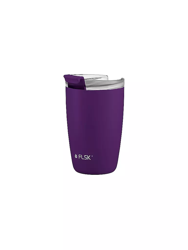 FLSK | Gobelet isotherme - Tasse thermos CUP pour café à emporter 0,35 l Prune nordique | Lilas