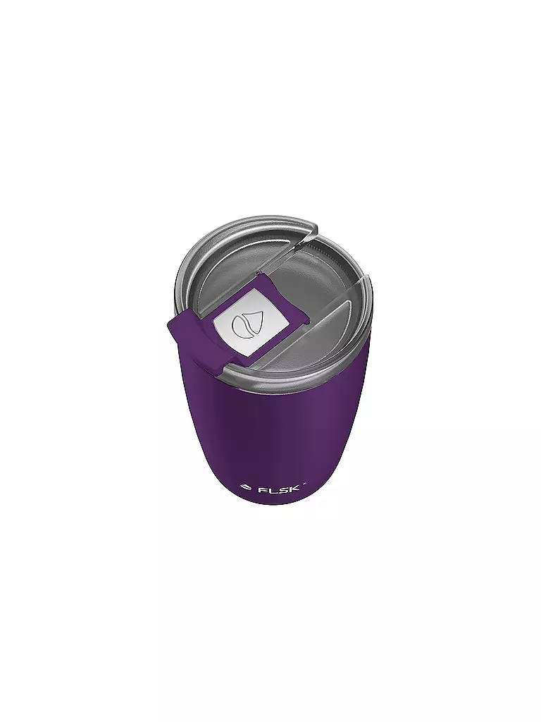 FLSK | Gobelet isotherme - Tasse thermos CUP pour café à emporter 0,35 l Prune nordique | Lilas
