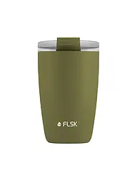 FLSK | Gobelet isotherme - Gobelet thermos CUP Coffee to go 0,35l Stainless | Olive