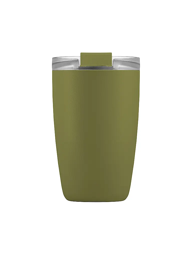 FLSK | Gobelet isotherme - Tasse thermos CUP Tasse à café à emporter 0,35 l Acier inoxydable Olive | Olive