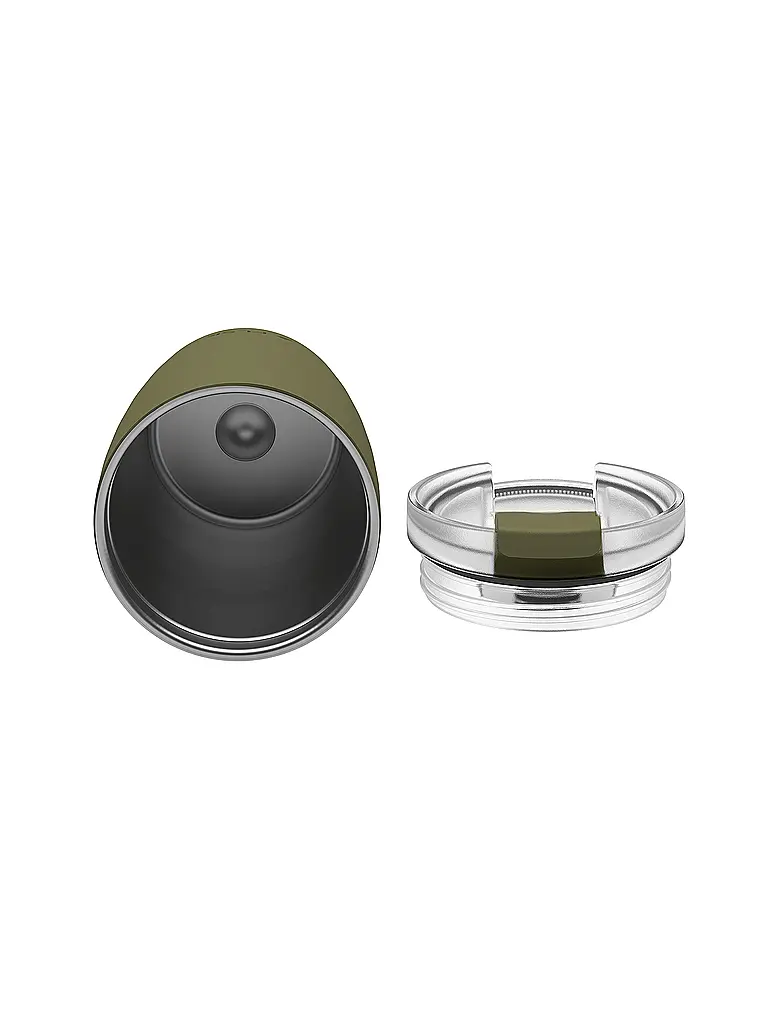 FLSK | Gobelet isotherme - Tasse thermos CUP Tasse à café à emporter 0,35 l Acier inoxydable Olive | Olive