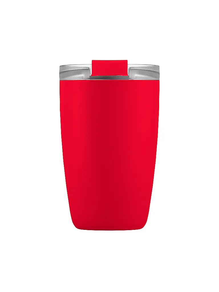 FLSK | Gobelet isotherme - Tasse thermos CUP Tasse à café à emporter 0,35 l Acier inoxydable Rouge | Rouge