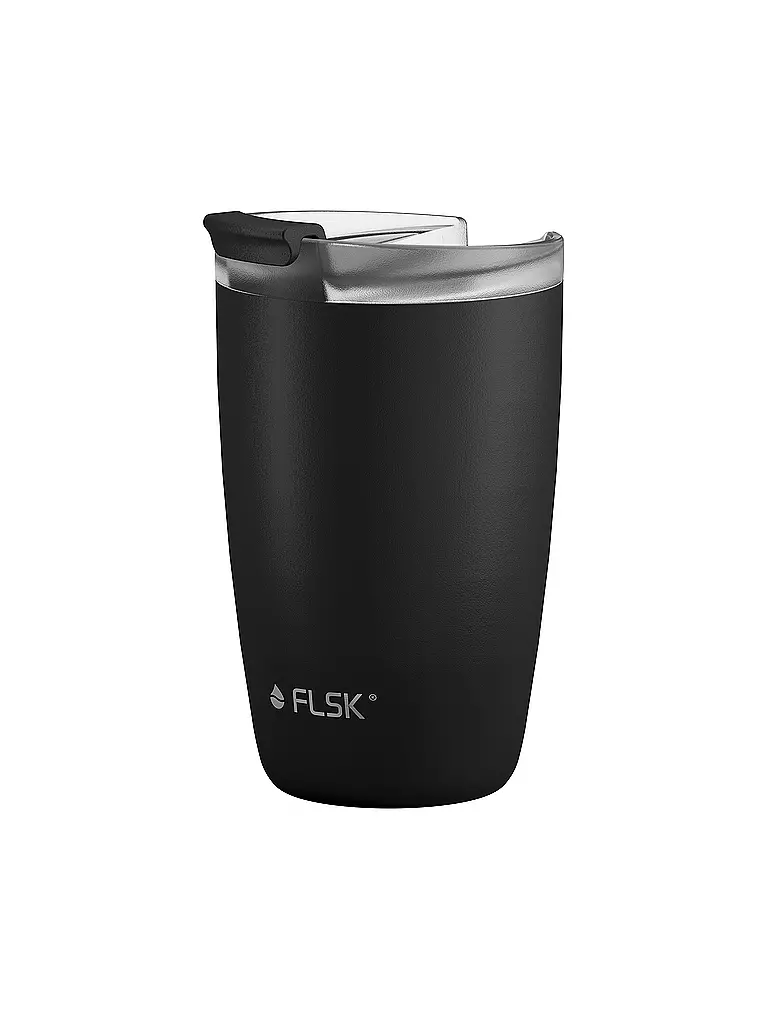 FLSK | Gobelet isotherme - Tasse thermos CUP Tasse à café à emporter 0,35 l Noir | Noir