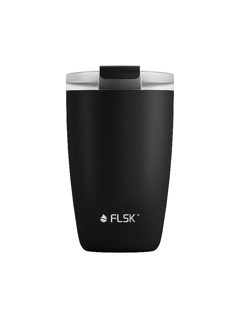 FLSK | Gobelet isotherme - Tasse thermos CUP Tasse à café à emporter 0,35 l Noir | Noir