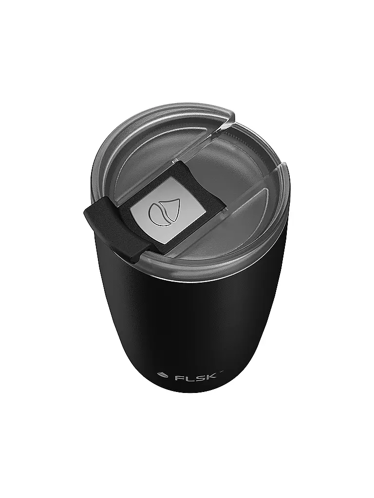 FLSK | Gobelet isotherme - Tasse thermos CUP Tasse à café à emporter 0,35 l Noir |