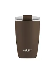 FLSK | Gobelet isotherme - Gobelet thermos CUP Coffee to go 0,35l Stainless | Marron