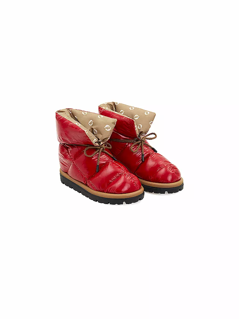 FLUFIE | Snowboots SHINY | Rouge
