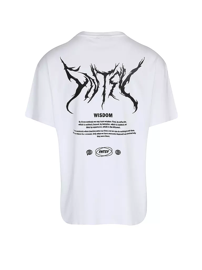 FNTSY | T-Shirt WISDOM | Blanc