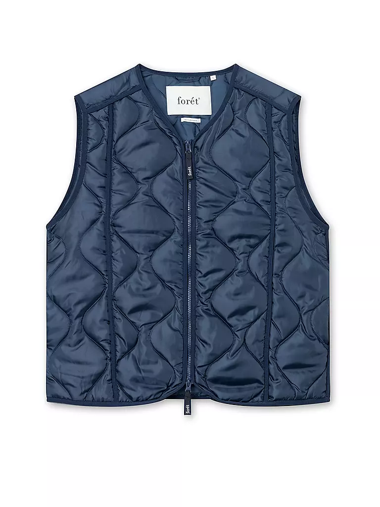 FORET | Gilet matelassé FRESH | blau