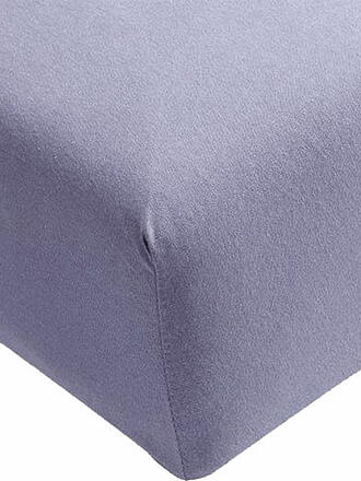FORMESSE | Drap-housse en jersey BELLA DONNA 180/200 cm - 200/220 cm Bleu jean