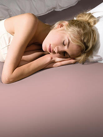 FORMESSE | Drap-housse en jersey "Bella Donna" 90/200 cm - 110/220 cm (vieux rose)